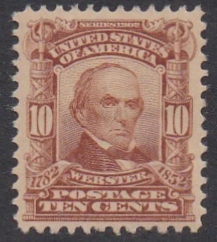 # 307 (1903) Webster - Sgl, MH