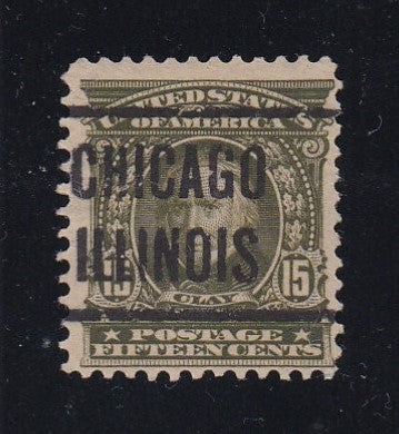 # 309 (1903) Clay - Sgl, Used [3]