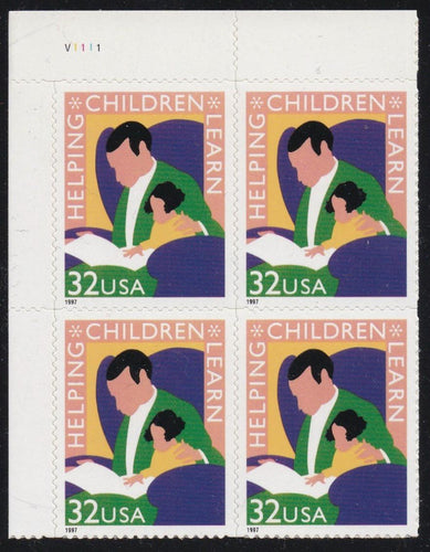 # 3125 (1997) Children Learning - PB, UL #V1111, MNH