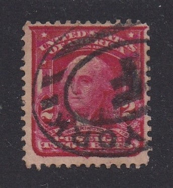 # 319 (1903) Washington, Type I, deep carmine - Sgl, Used [3]