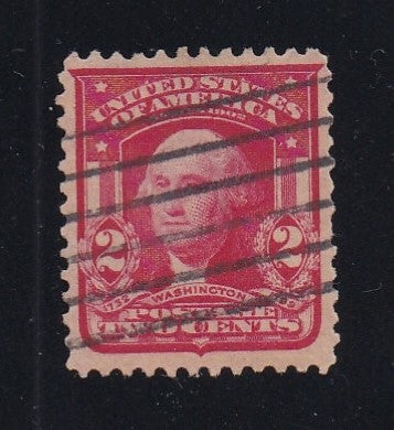 # 319 (1903) Washington, Type I, red - Sgl, Used [2]