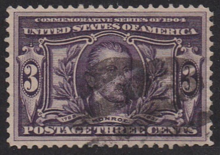 # 325 (1904) Monroe - Used, VF/XF