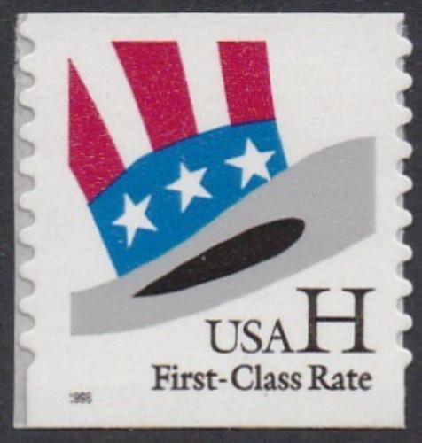 # 3265 (1998) Hat - Coil sgl, MNH