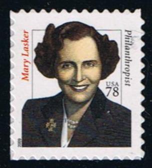 # 3432B (2001) Mary Lasker - Sgl, MNH