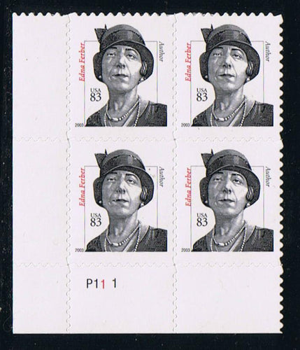 # 3434 (2003) Edna Ferber, DC 11.25 - PB, LL #P11-1, MNH