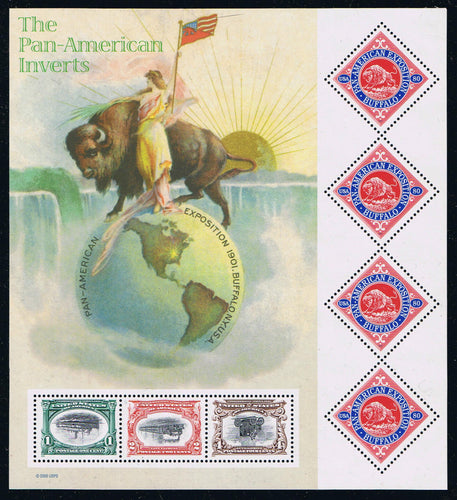 # 3505 (2001) Pan-American Exposition Centenary - Pane, MNH