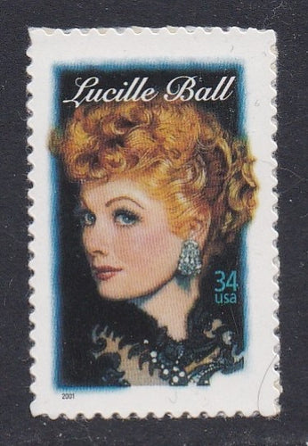 # 3523 (2001) Lucille Ball - Sgl, MNH