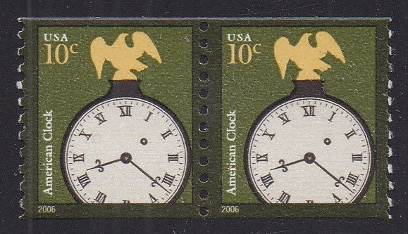 #3762 (2006)  Clock, 2006 year date - Coil pr, MNH