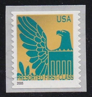 # 3795d (2005) Eagle - Coil sgl, MNH