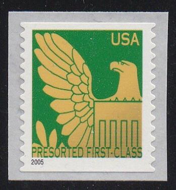 # 3796d (2005) Eagle - Coil sgl, MNH