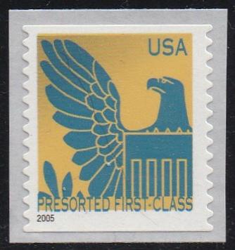 # 3799 (2005) Eagle - Coil sgl, MNH