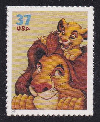 # 3867 (2004) Disney, Simba - Sgl, MNH