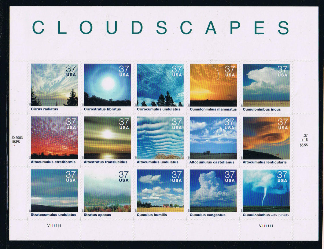 # 3878 (2004) Clouds - Pane, MNH - AT FACE