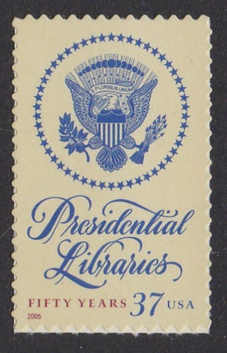 # 3930 (2005) Presidential Libraries - Sgl, MNH