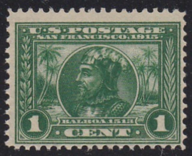 # 397 (1913) Panama-Pacific Exposition - Sgl, MLH, pm [3]