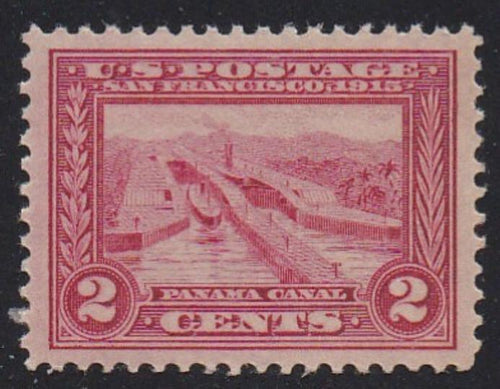 # 398 (1913) Panama-Pacific Exposition - Sgl, XF MLH [2]