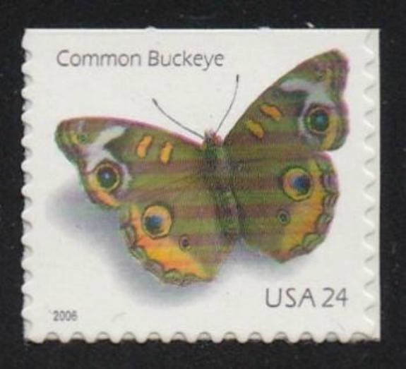 # 4001a (2006) Buckeye Butterfly - Bklt sgl, MNH