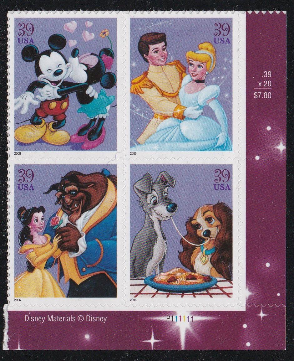 # 4025-28 (2006) Disney Romance - PB, LR #P111111, MNH