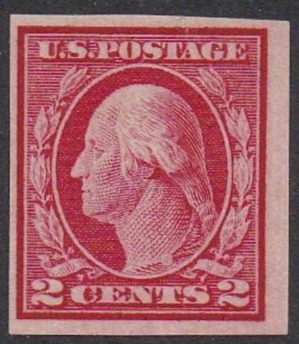 # 409 (1912) Washington - Sgl, MH