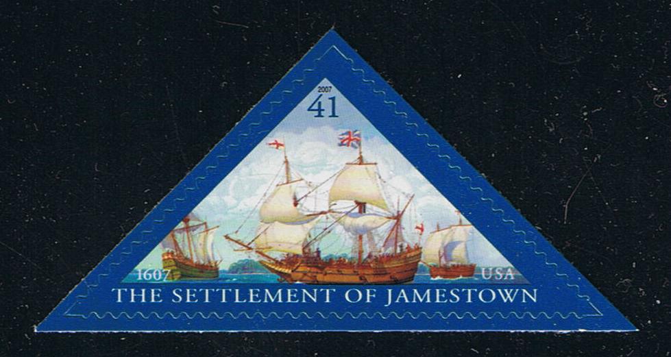 # 4136 (2007) Jamestown Settlement - Sgl, MNH