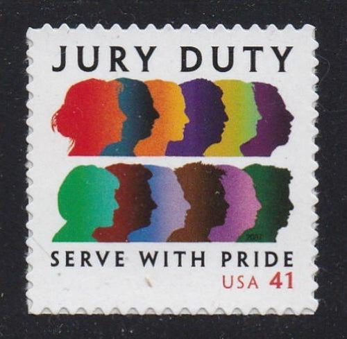 # 4200 (2007) Jury Duty - Sgl, MNH