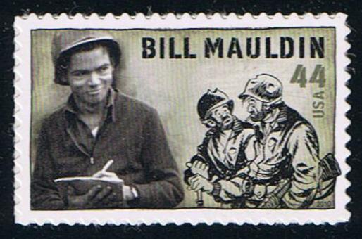 # 4445 (2010) Bill Mauldin, WW2 Cartoonist - Sgl, MNH