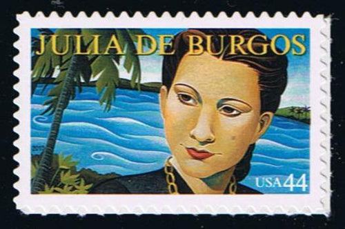 # 4476  (2010) Julia de Burgos - Sgl, MNH