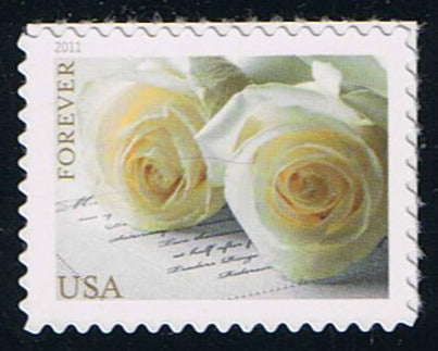 # 4520 (2011) Wedding Roses - Sgl, MNH