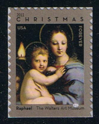 # 4570 (2011) Madonna & Child - Bklt sgl, MNH