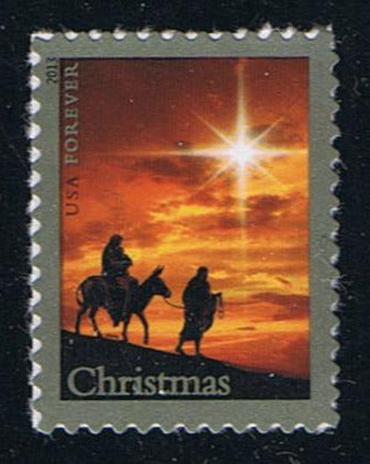 # 4813 (2013) Holy Family on Donkey - Sgl, MNH