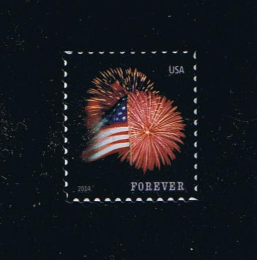 # 4871 (2014) Flag, (ATM) - Bklt sgl, MNH