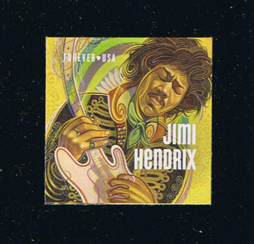 # 4880 (2014) Jimi Hendrix - Sgl, MNH