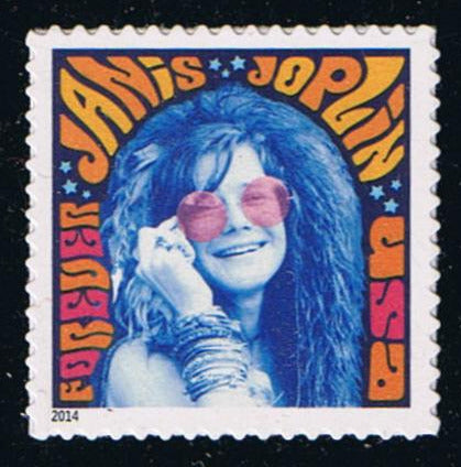 # 4916 (2014) Janis Joplin - Sgl, MNH