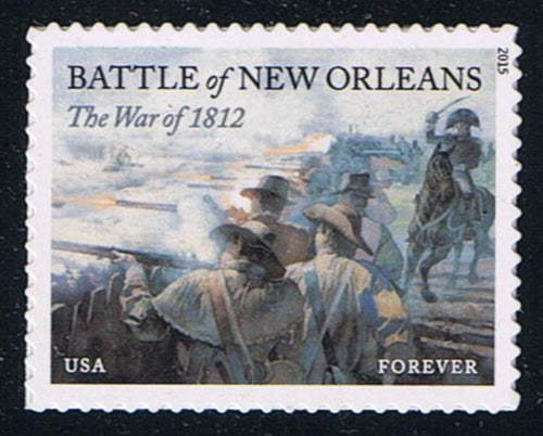 # 4952 (2015) Battle of New Orleans - Sgl, MNH