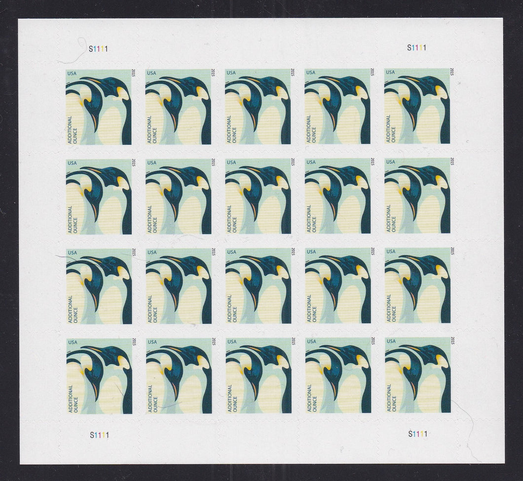 # 4989 (2015) Penguins - Pane, MNH