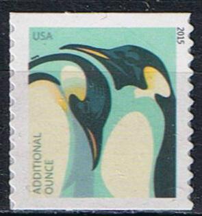 # 4990 (2015) Penguins - Coil sgl, MNH