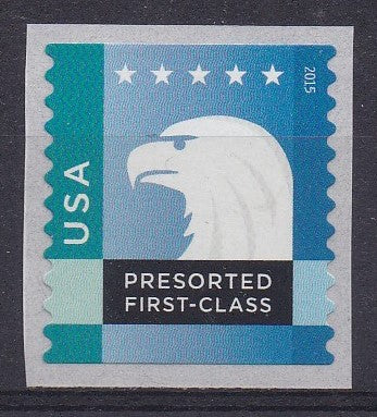 5014 (2015) Spectrum Eagle - Coil sgl, MNH