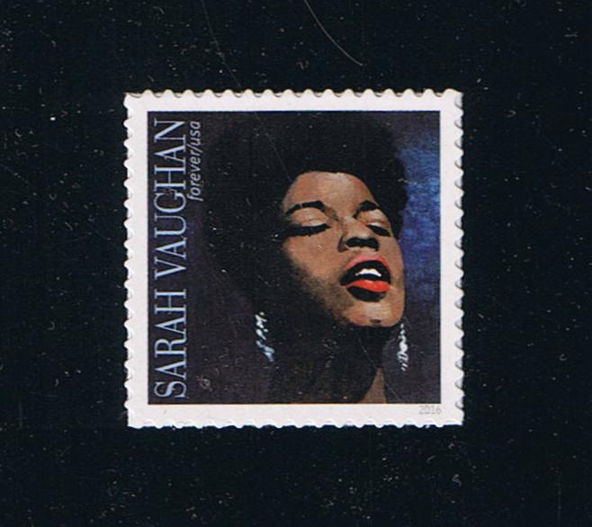 # 5059 (2016) Sarah Vaughan - Sgl, MNH