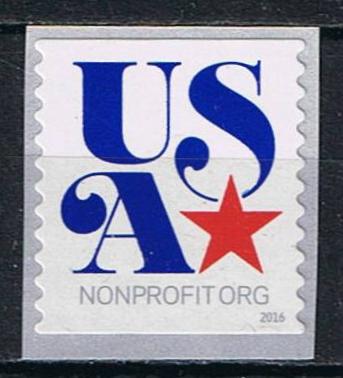 # 5061 (2016) USA, Star - Coil sgl, MNH