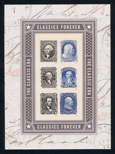 # 5079 (2016) Classics Forever - Pane, MNH