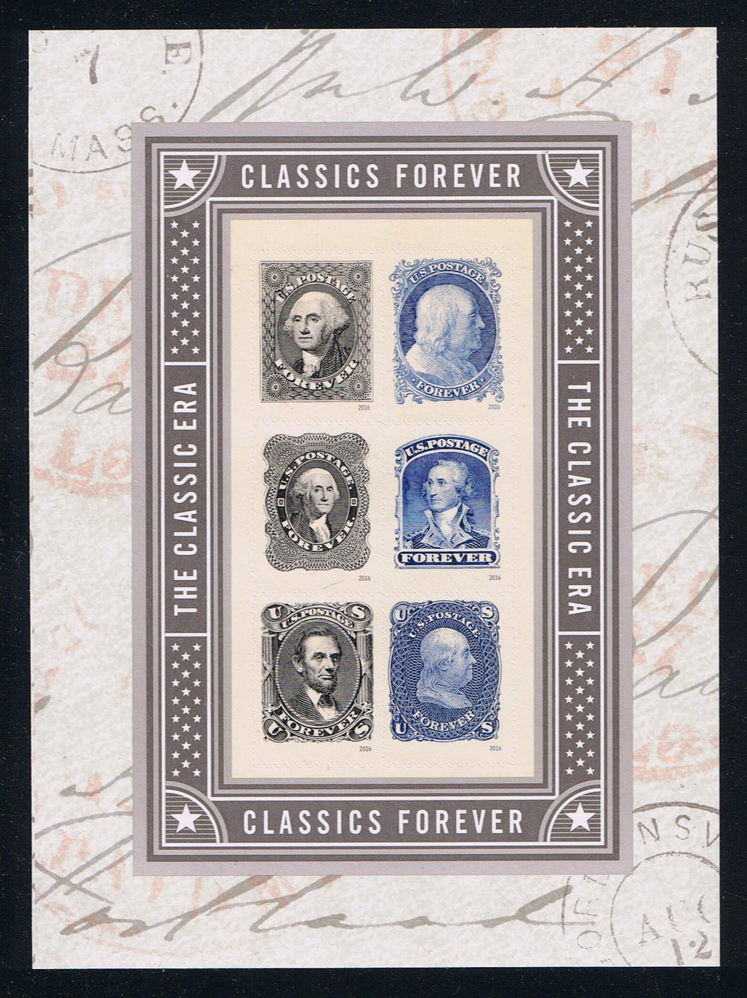 # 5079 (2016) Classics Forever - Pane, MNH