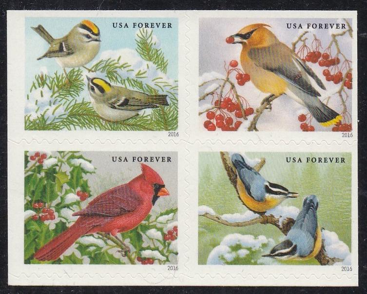 # 5129a (2016) Songbirds - Bklt BK/4, MNH