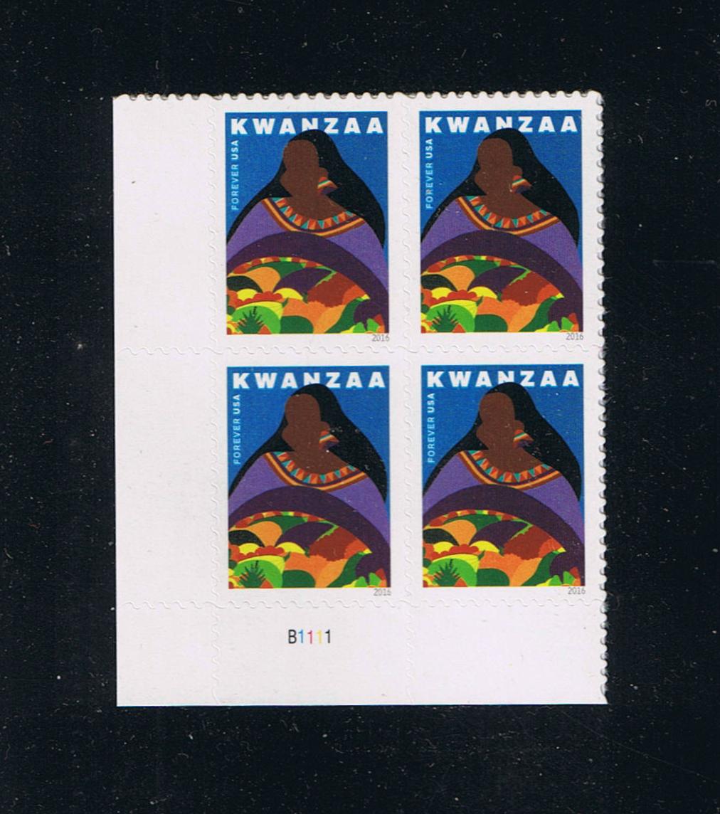 # 5141 (2016) Kwanzaa - PB, LL #B1111, MNH