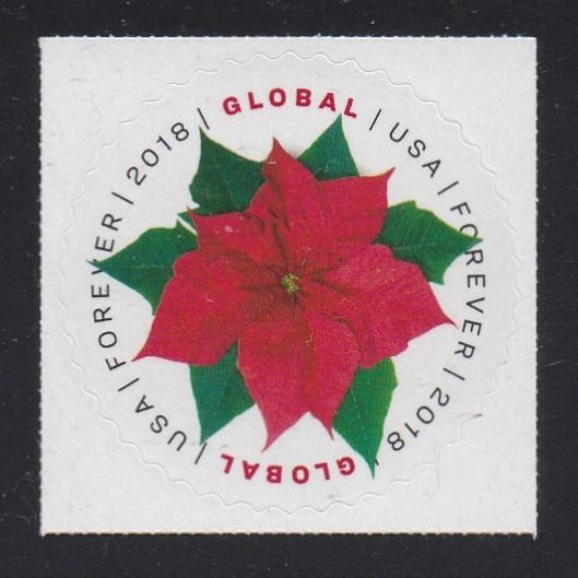 # 5311 (2018) Poinsettia - Sgl, MNH