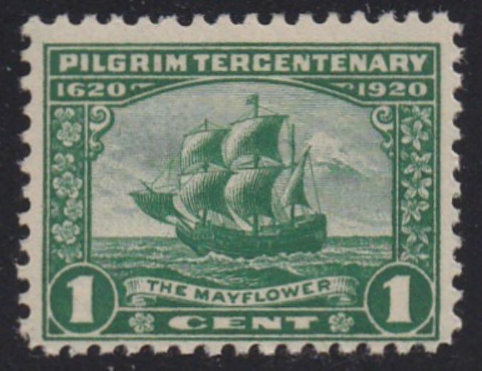 # 548 (1920) Mayflower - Sgl, F MNH [1]