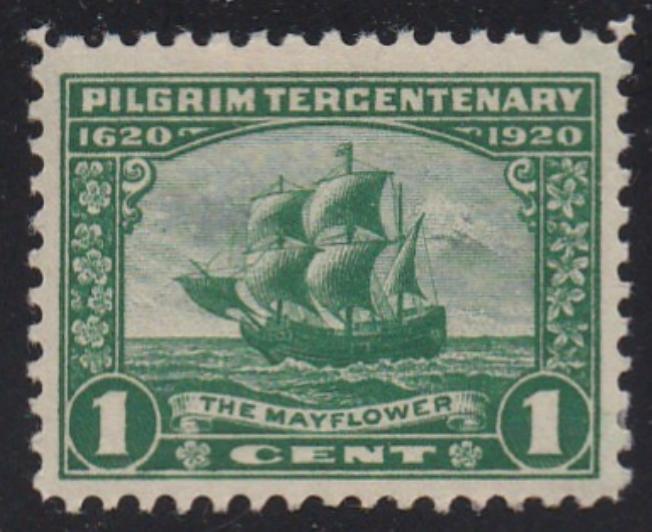 # 548 (1920) Mayflower - Sgl, MH, VF/XF