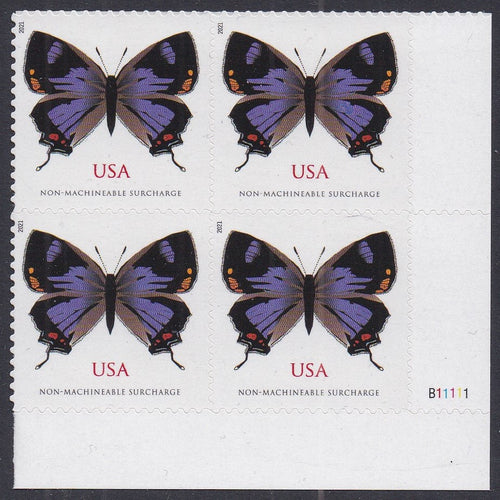 # 5568 (2021) Butterfly - PB, LR #B11111, MNH