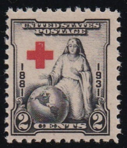 # 702 (1931) Red Cross - Sgl, FVF MNH