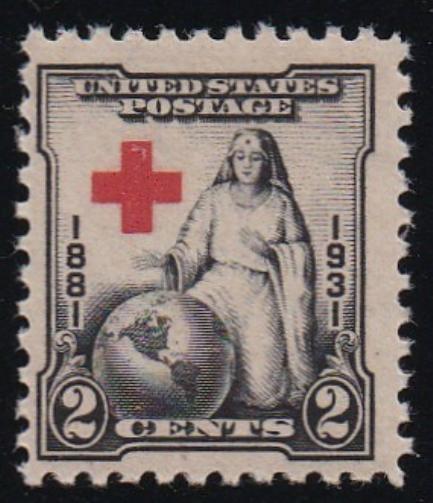 # 702 (1931) Red Cross - Sgl, FVF MNH