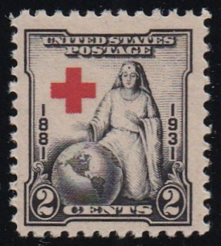 # 702 (1931) Red Cross - Sgl, VF MNH